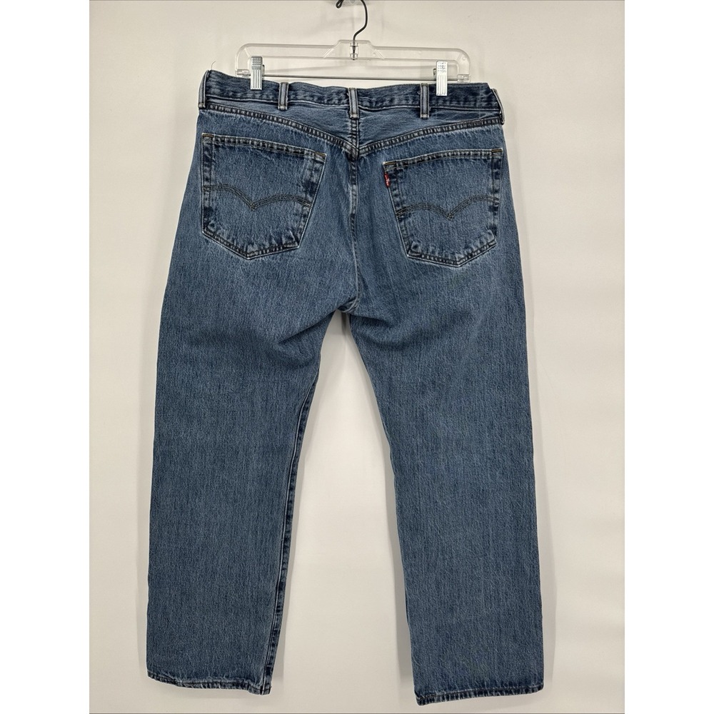 Levi's Mens Jeans 501 Straight Button Fly Denim‎ 38x30 Levis Country Cowboy